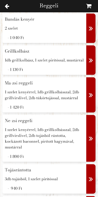 Matróz grill & pub Screenshot1