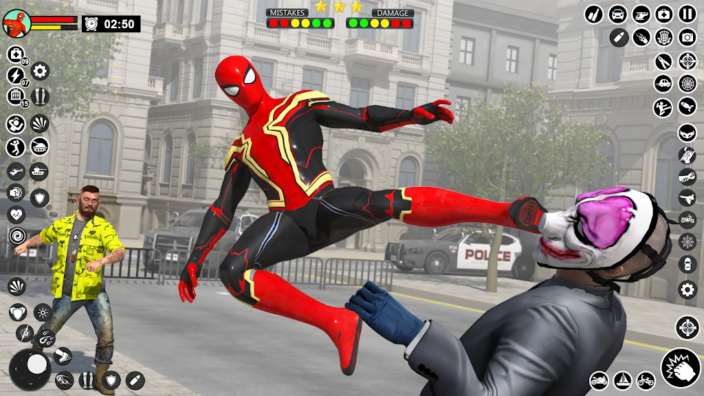 Spider Rope Hero - Crime Games Screenshot2