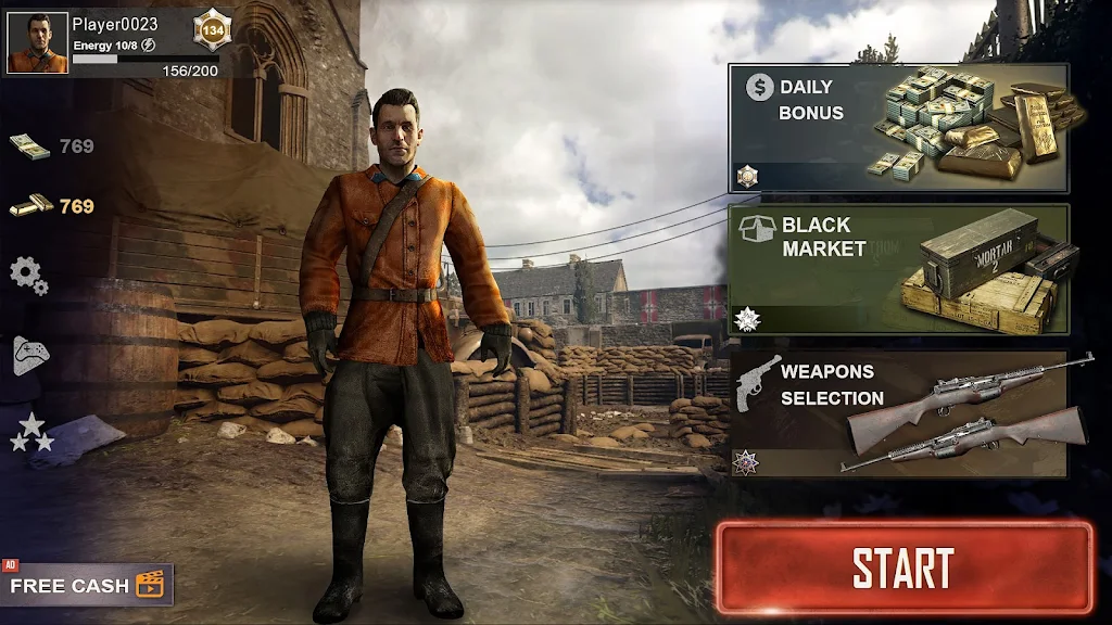 Gun Shooter Offline Game WW2: Screenshot3