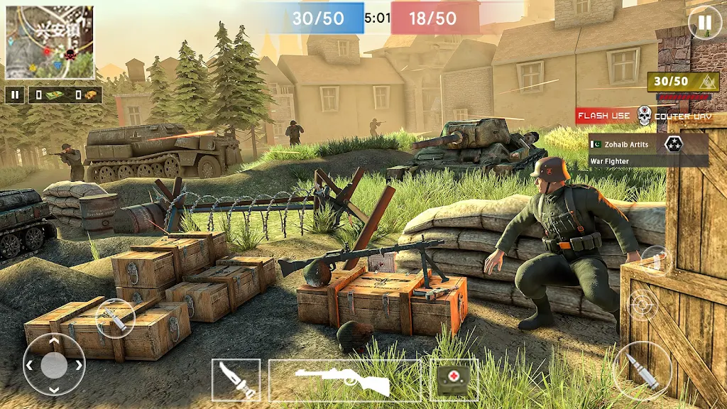 Gun Shooter Offline Game WW2: Screenshot1