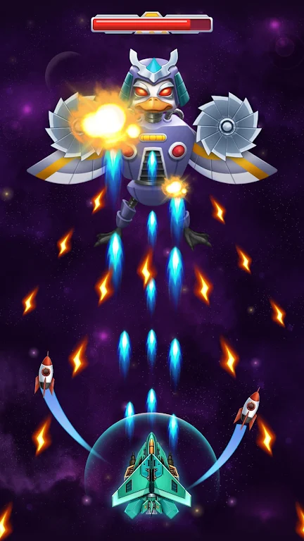 Chicken Attack: Galaxy Shooter Screenshot2