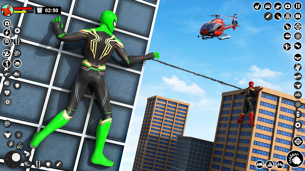 Spider Rope Hero - Crime Games Screenshot3