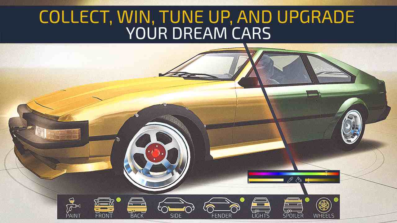 JDM Racing: Drag & Drift onlin tải game miễn phí về điện thoại - 51wma