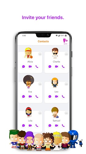 Xooloo Messenger for Kids Screenshot1