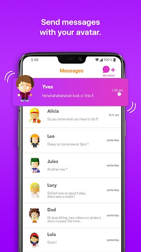 Xooloo Messenger for Kids Screenshot3