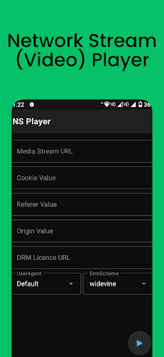Network Stream (Video) Player Screenshot1