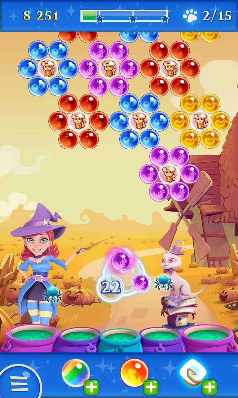 Bubble Witch 2 Saga Screenshot4