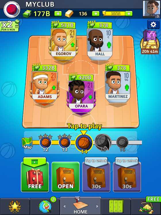 Idle Five Basketball Tycoon Screenshot2