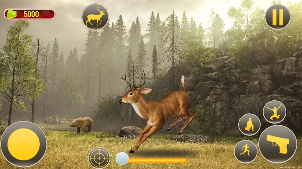 Jungle Deer Hunting Games 3D Screenshot2