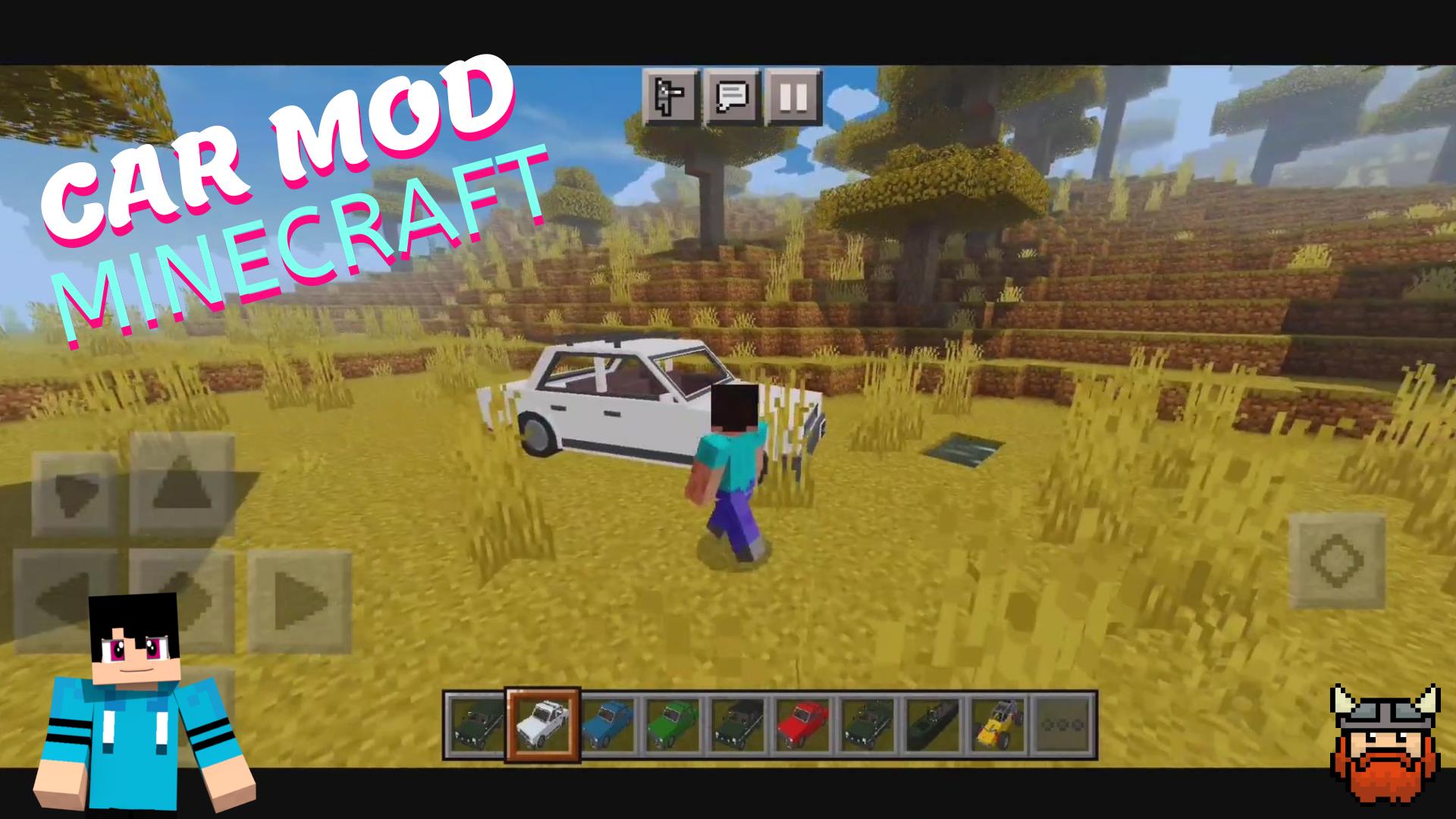 Cars Mod for Minecraft PE Screenshot10