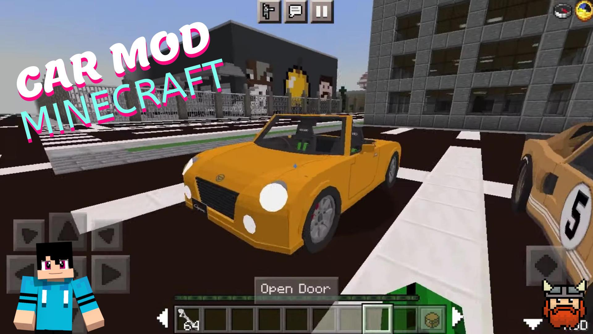 Cars Mod for Minecraft PE Screenshot12