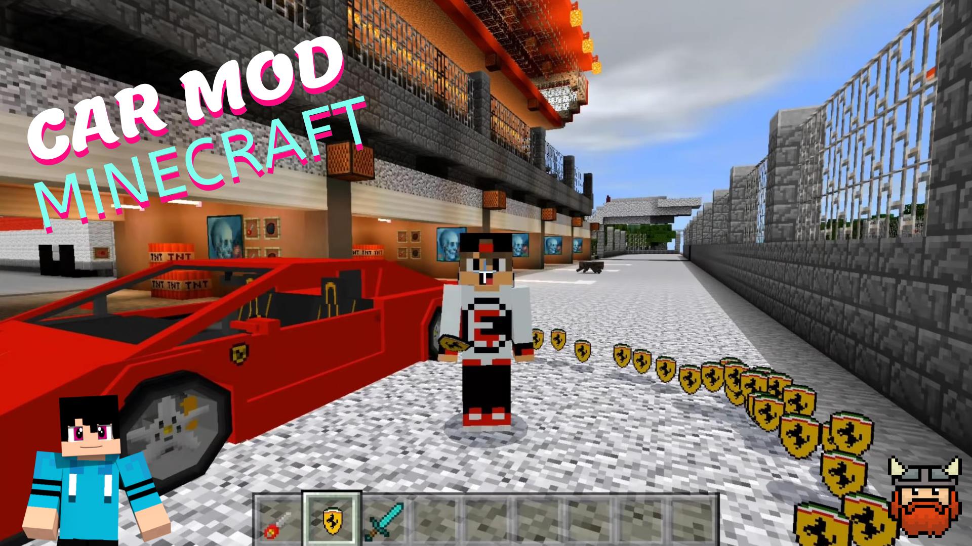 Cars Mod for Minecraft PE Screenshot11