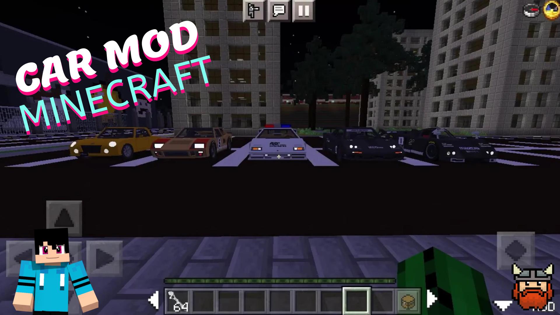 Cars Mod for Minecraft PE Latest APK Download - 51wma