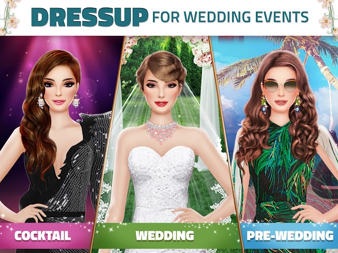 Super Wedding Dress Up Stylist Screenshot14