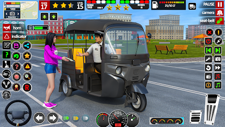 TukTuk Rickshaw Driving Games Screenshot1