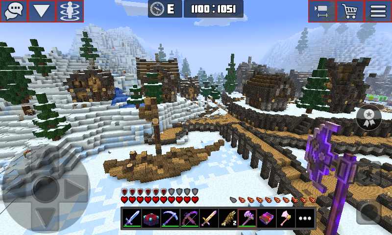 Planet of Cubes Craft Survival Screenshot3