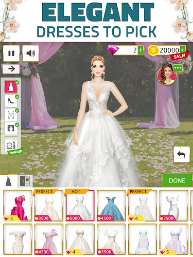 Super Wedding Dress Up Stylist Screenshot11