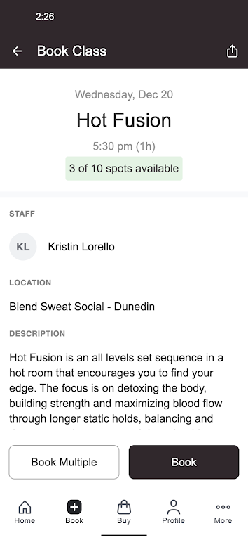 Blend Sweat Social Screenshot3