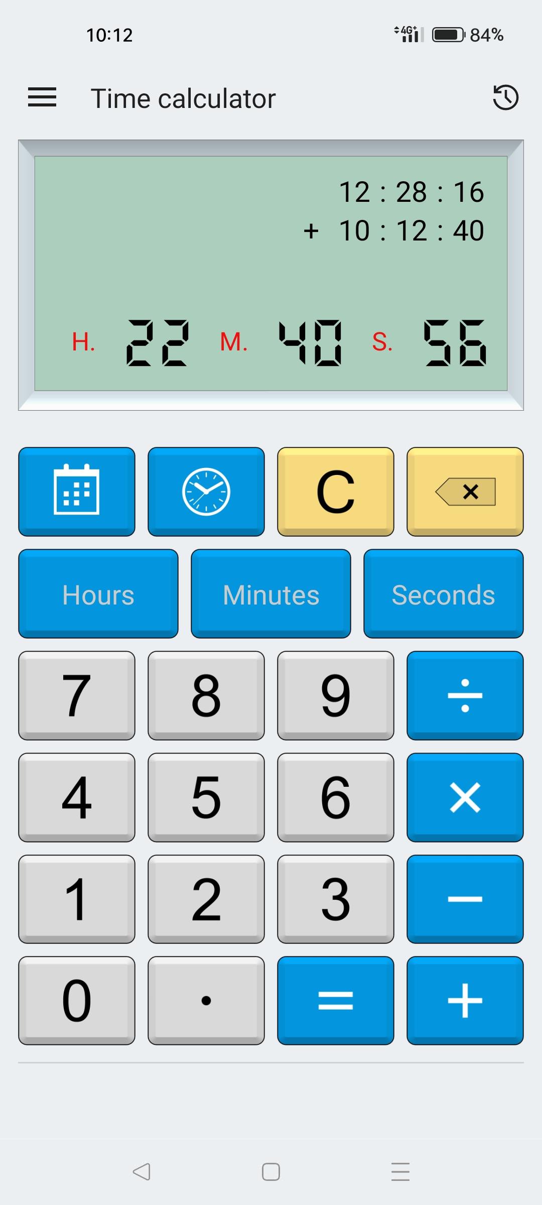 Date & time calculator Screenshot3