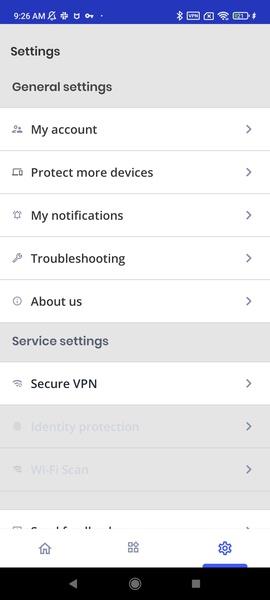 McAfee Security: Antivirus VPN Screenshot3