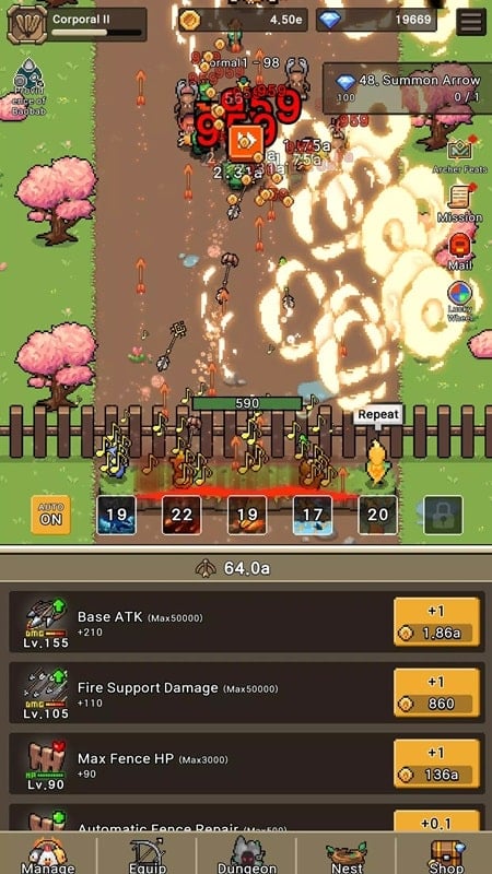 Pixel Archer Defense Screenshot2