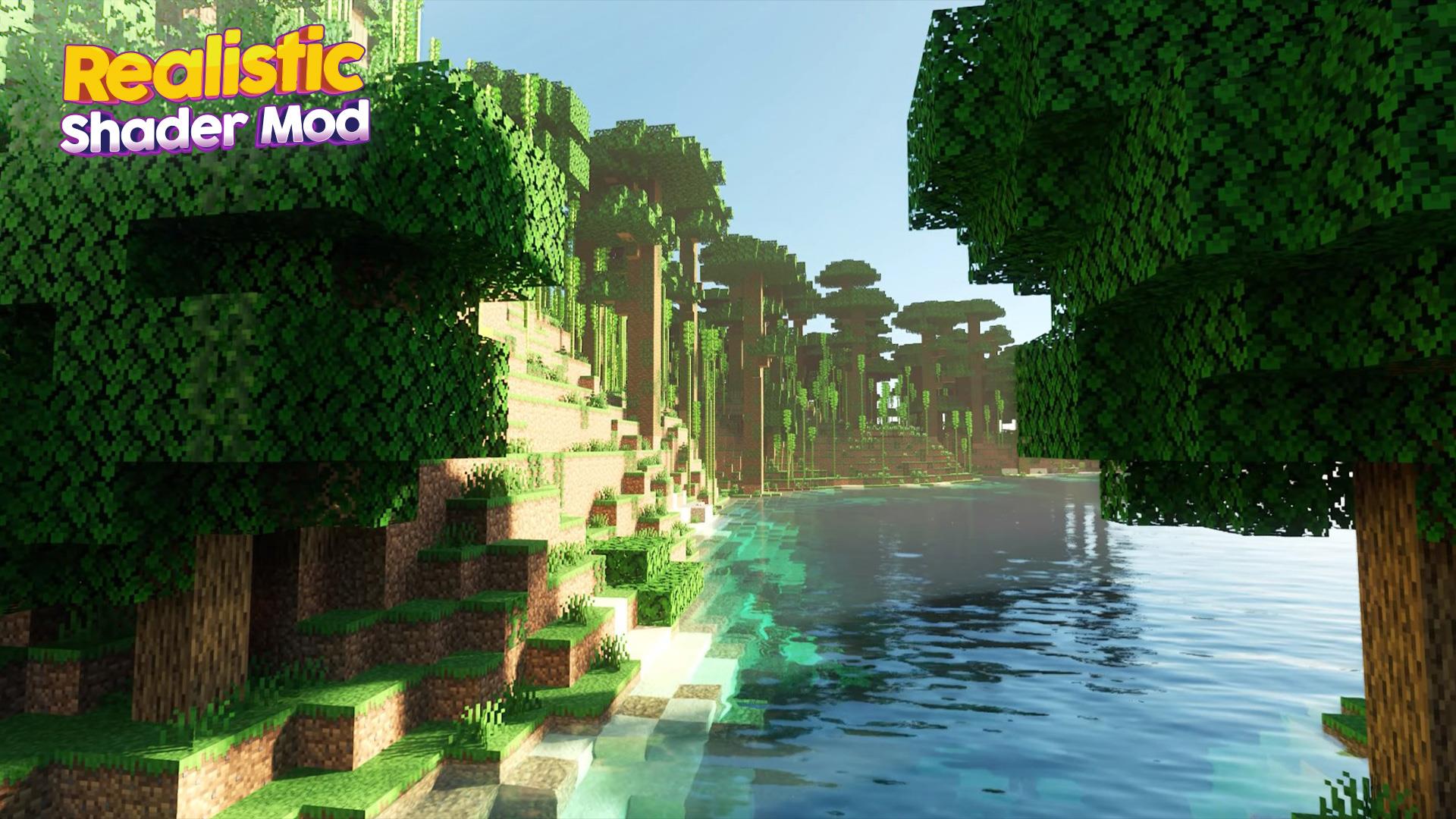 Realistic Shader Mod Minecraft Faster & Free Android App Download - 51wma