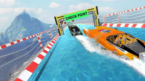 Ski Boat Racing: Jet Boat Game Screenshot2