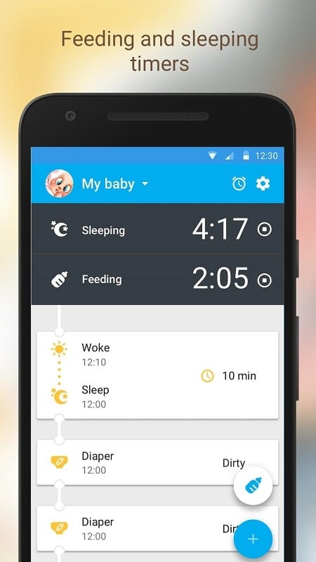 Baby Tracker Screenshot1