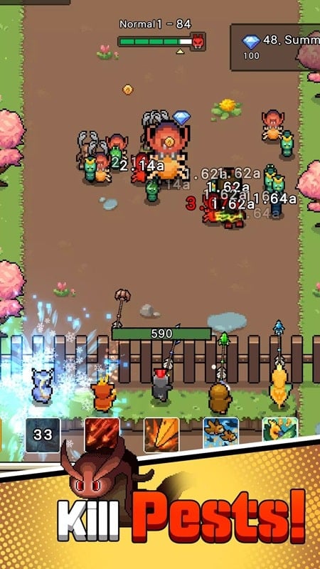 Pixel Archer Defense Screenshot1