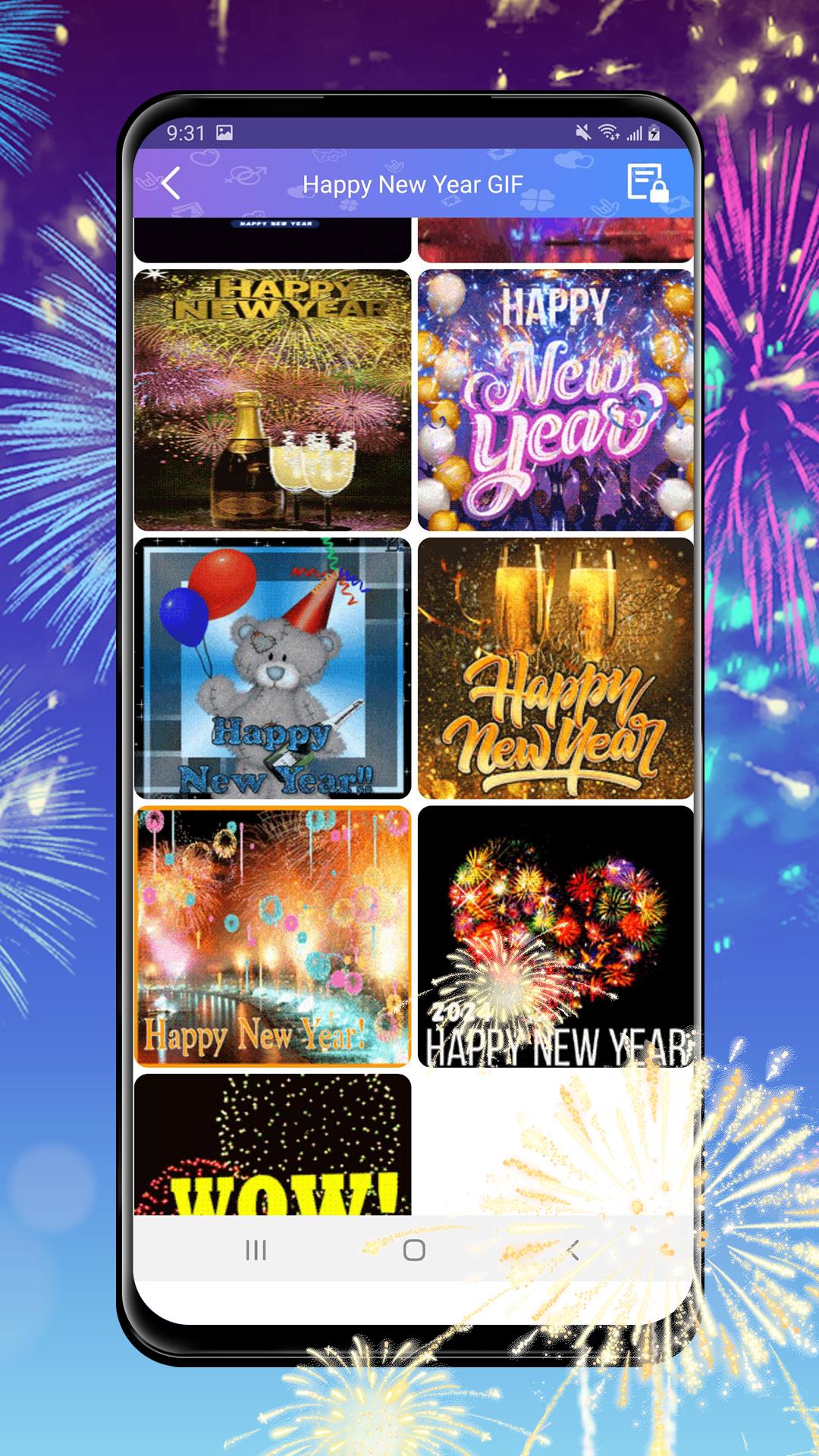 Happy New Year 2024 GIF Screenshot3