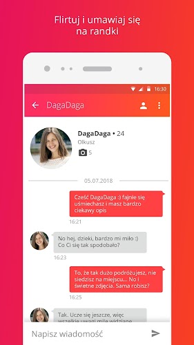 Sympatia – randki, flirt, czat Screenshot5