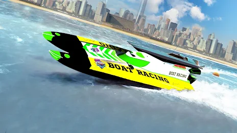 Ski Boat Racing: Jet Boat Game Screenshot1