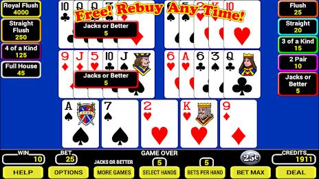 Five Play Poker Screenshot1