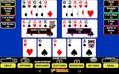 Five Play Poker Screenshot6