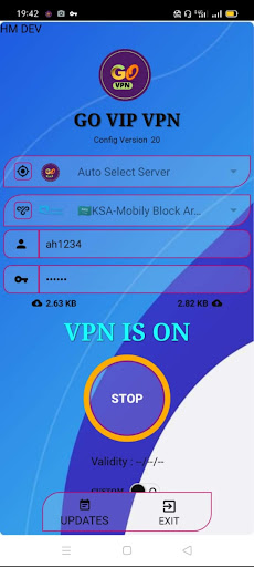 GO VIP VPN Screenshot1