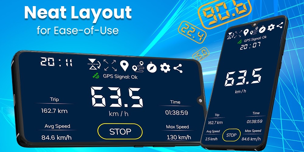 Speedometer GPS HUD - Odometer Screenshot17