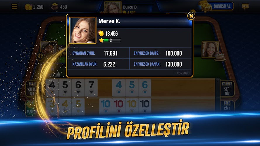 Tekel Okey - Online Çanak Okey Screenshot2