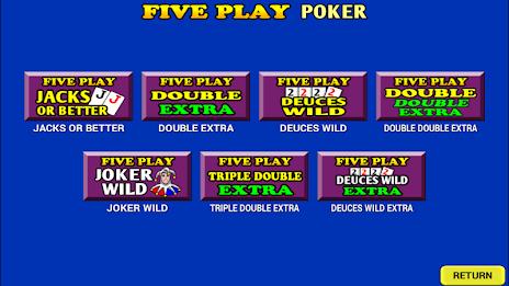 Five Play Poker Screenshot5