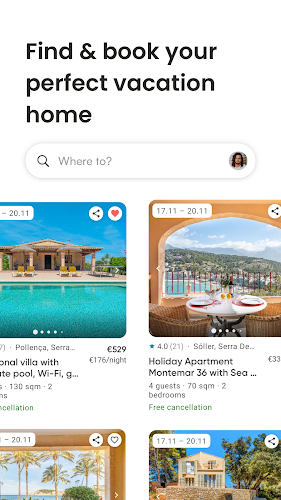 Holidu: Vacation rentals Screenshot2