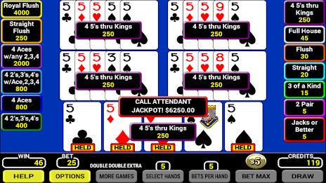 Five Play Poker Screenshot4