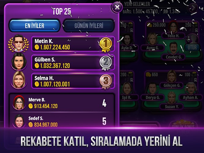 Rakkip Çanak Okey Screenshot11