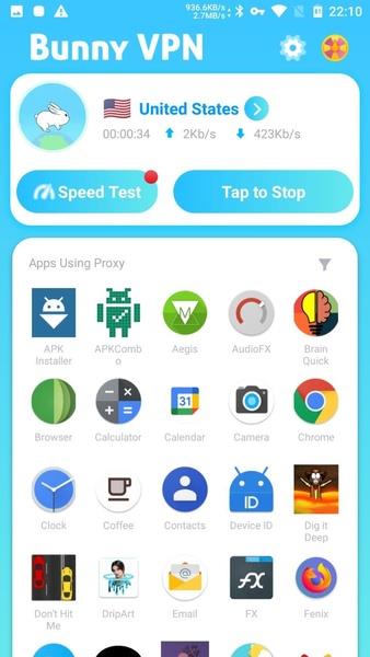 Bunny VPN Proxy - Free VPN Master with Fast Speed Screenshot7