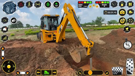 Snow Excavator Construction 3D Screenshot1