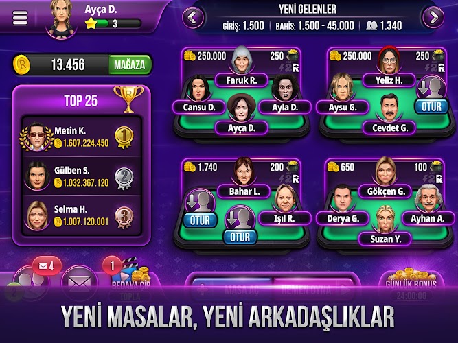 Rakkip Çanak Okey Screenshot12