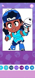 Coloring Brawl Stars All Skins Screenshot2