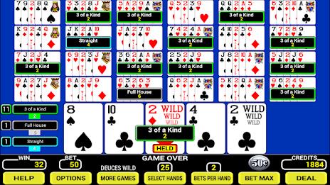 Twenty-Five Play Poker Screenshot2