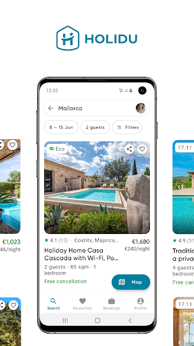 Holidu: Vacation rentals Screenshot1