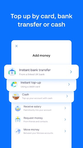 Monese - Mobile Money Account Screenshot2