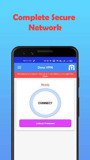 Dora VPN - Secure VPN Proxy Screenshot1