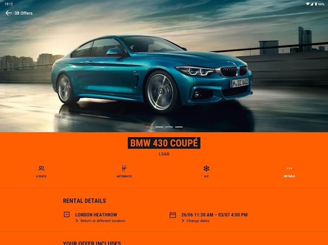 SIXT rent. share. ride. plus. Screenshot9